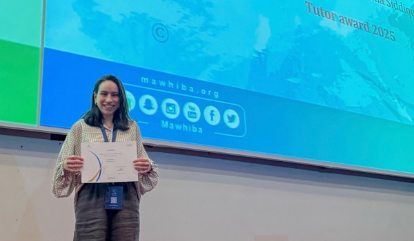 Engineering DPhil student receives the Best Tutor Award 