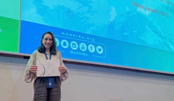 Engineering DPhil student receives the Best Tutor Award 